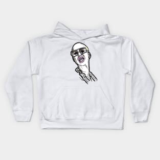 Amber Rose Grills Bling Kids Hoodie